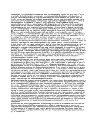 Discurso Literario Y Academico