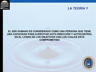 LA TEORÍA Y EL SER HUMANO ES CONSIDERADO COMO UNA PERSONA QUE TIENE UNA CAPACIDAD PARA EJERCITAR AUTO DIRECCIÓN Y AUTOCONTROL EN EL LOGRO DE LOS OBJETIVOS CON LOS CUALES ESTÁ COMPROMETIDO 