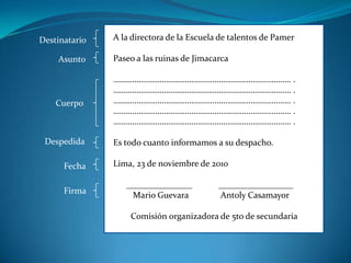 NotarialesSe emplea entre las distintas personas o empresa.
