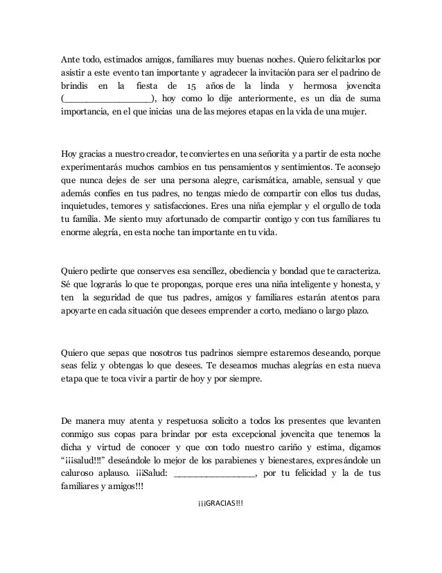Discurso De Xv
