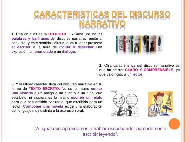 El Discurso Narrativo