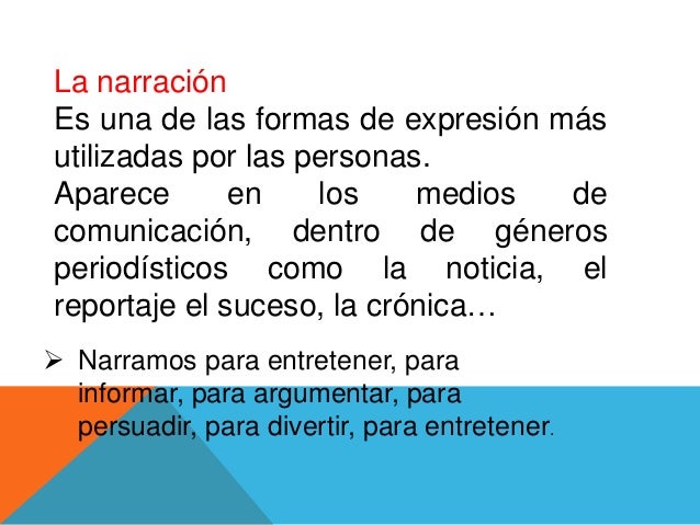 Discurso narrativo
