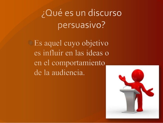 Discurso persuasivo