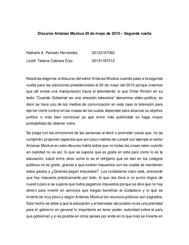 Discurso político