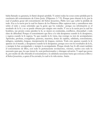 Discursos Sobre La Fe   José Smith