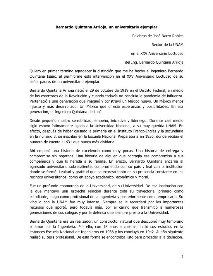 Discursos X X V Aniversario Luctuoso