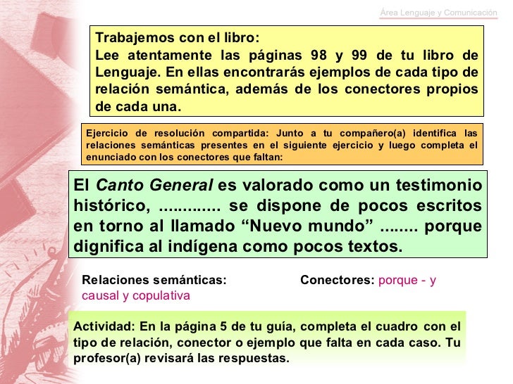 Discurso y conectores i
