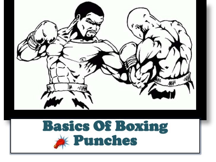 Discussing 5 boxing punches