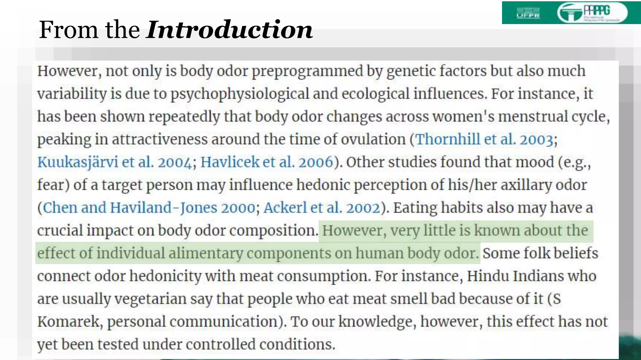 From the Introduction
 