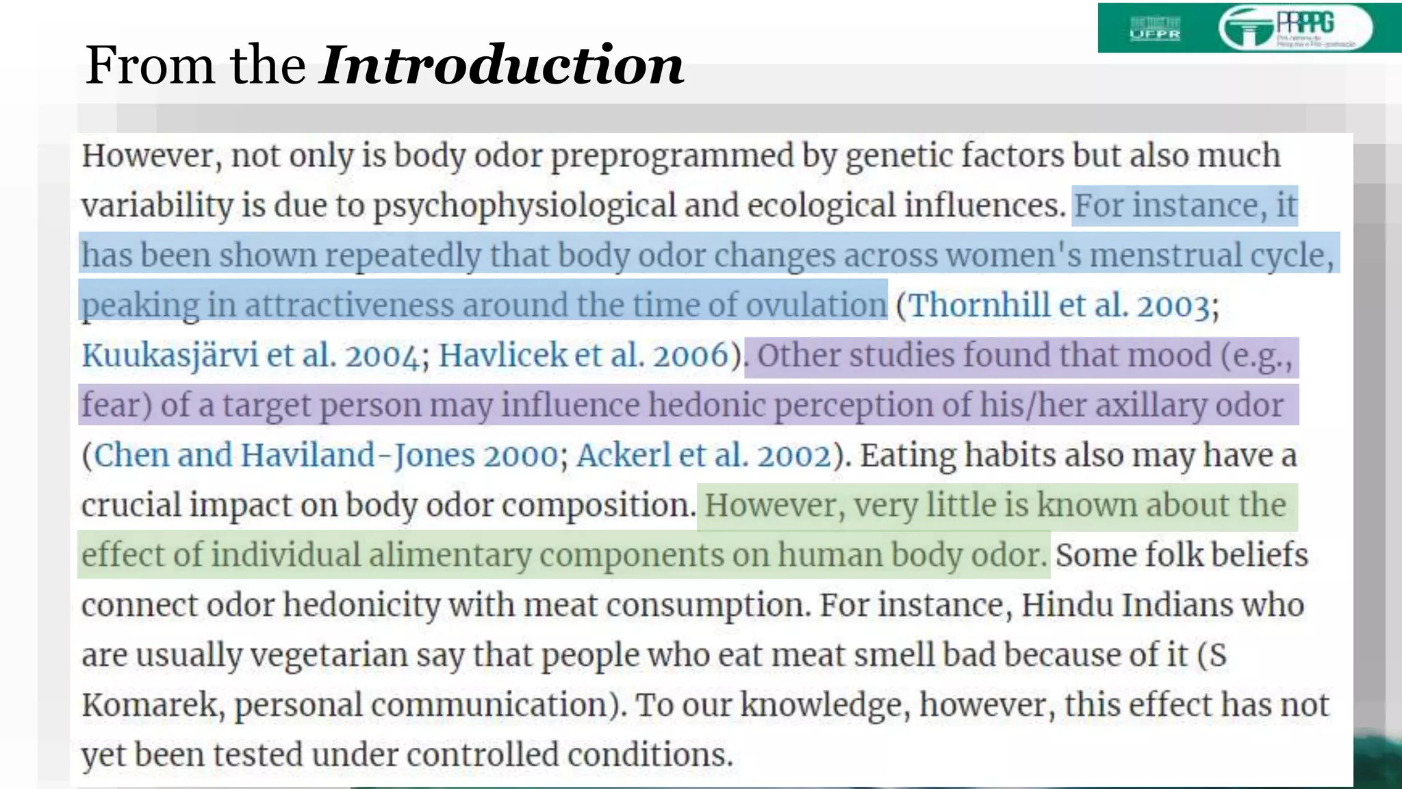 From the Introduction
 