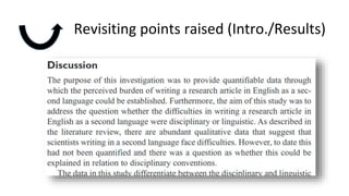 Academic Writing in English - Discussing your Results