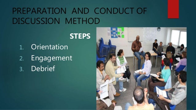 Discussion method of teaching