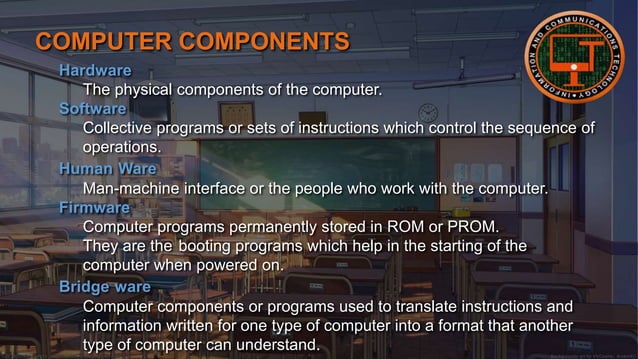 Lesson 1 - Introduction to Computer System | PPSX | Internet for ...
