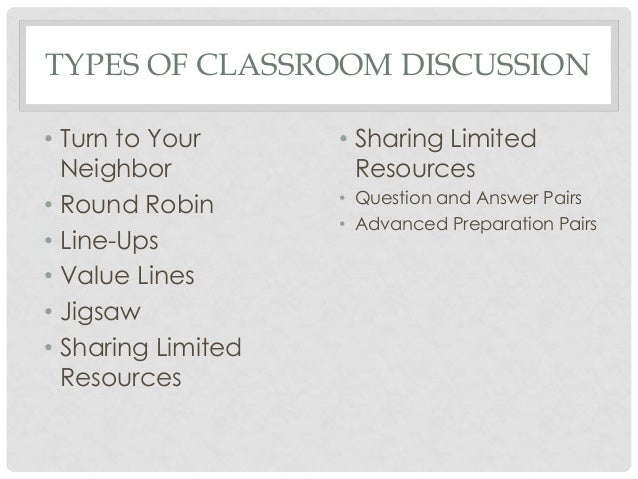 Discussion Method discussion-method