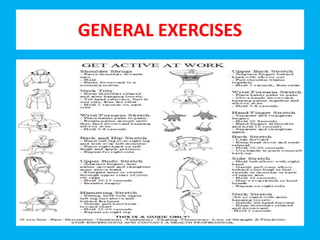 GENERAL EXERCISES
 