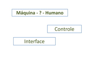 Máquina - ? - HumanoControleInterface