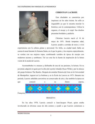 Diseñadores formal