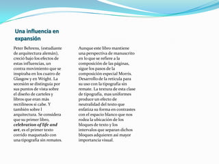 La Bauhaus y el nuevo ordenCuando finalizo la guerra en Europa, los diseñadores y los arquitectos concentraron su atención en la reconstrucción y el progreso. En Alemania la reapertura de la anteriormente célebre escuela de artes y oficios de Weimar, que tuvo lugar en 1919, se inicio con el nombramiento como director del arquitecto Walter Gropius, unos de los antiguos aprendices de Peter behrens. Gropius rebautizo la escuela con el nombre de staatliches Bauhaus o casa estatal de la construcción. 