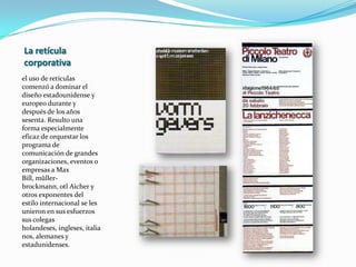 Fragmentar la página en partescontribuir una retícula eficaz para un proyecto determinado significa valorar de forma profunda el contenido específico de dicho proyecto, en lo que se refiere a las características visuales y semánticas del espacio tipográfico. El espacio tipográfico entre las partes y el todo, una línea tras otra y después otra, se convite en un párrafo. Ya no se trata simplemente de una línea, sino de una forma con un límite físico y visual. El limite físico era crea una referencia para la pagina y, a medida que se estira y crece el párrafo se convierte en una columna que rompe el espacio por si misma.las alineaciones entre masas y espacio vacios los conectan o los separan visualmente entre sí.