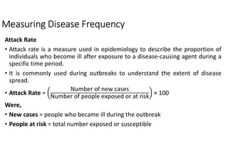 Disease Frequency in human beings - lecture | PDF