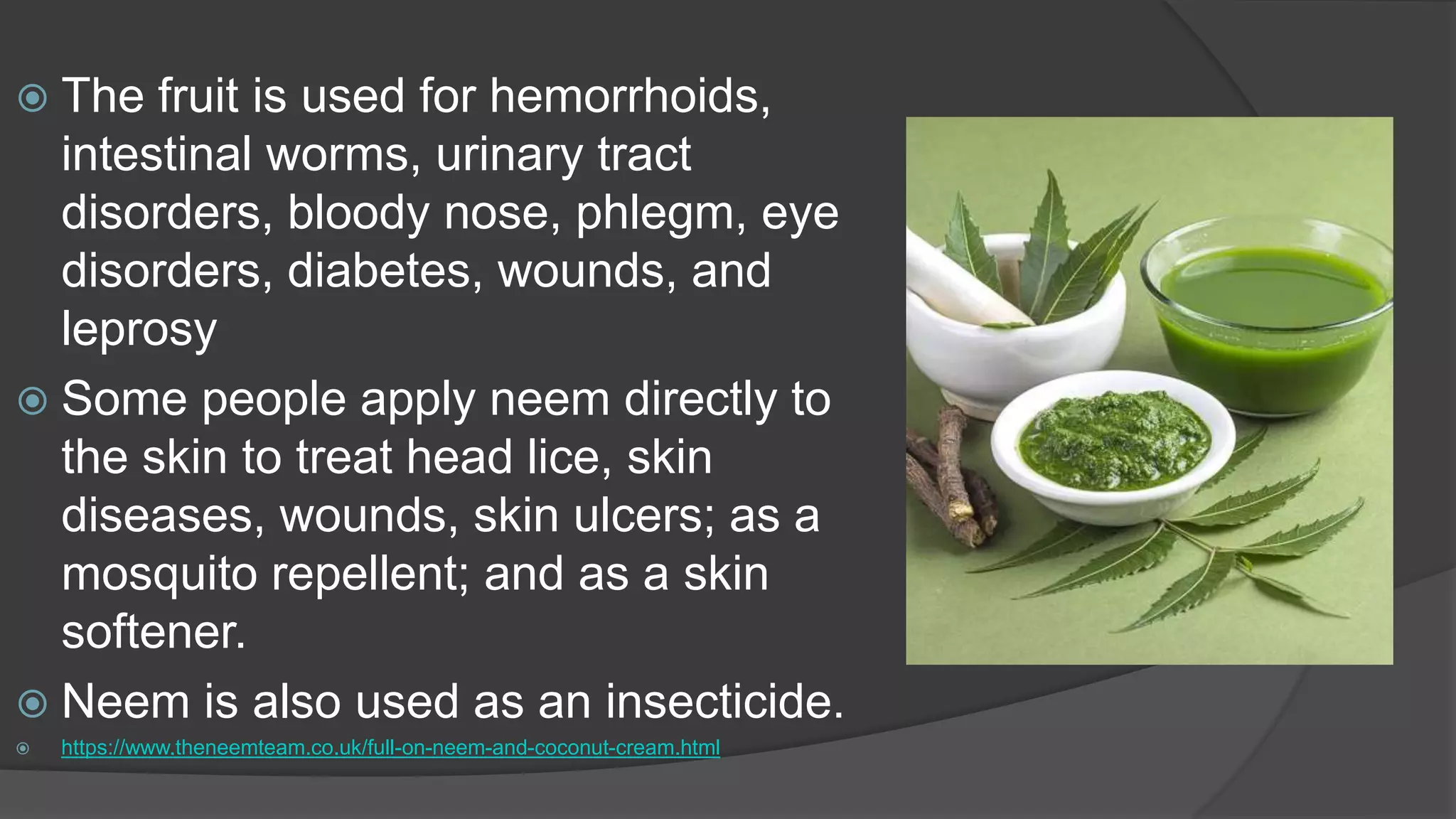 Diseases of Neem; | PPTX