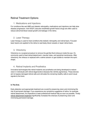 Retina Injection Protocol Disease Of Retina And Its Treatment.pdf