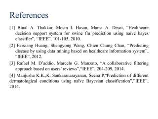 Disease prediction and doctor recommendation system | PPTX
