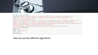 Disease Prediction And Doctor Appointment system | PPTX
