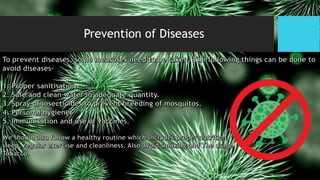 Diseases and their prevention | PPT