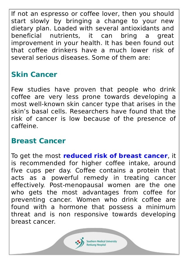 Diseases coffee can prevent