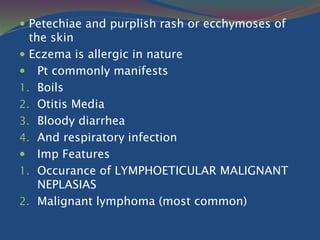 Diseases involving blood platelets | PPTX