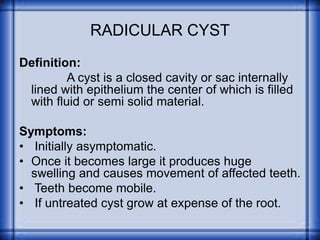 DISEASES OF DENTAL PULP AND PERI RADICULAR TISSUES | PPT