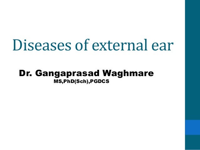 Diseases Of External Ear