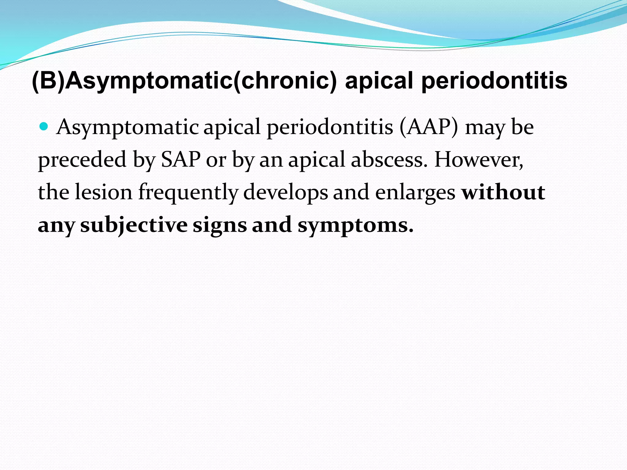 Diseases of periradicular tissues by dr ramesh bharti | PPTX