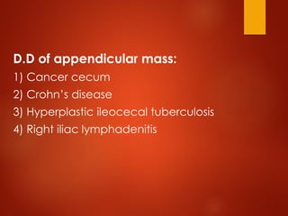 Comprehensive Overview of Acute Appendicitis and Appendix Neoplasms ...