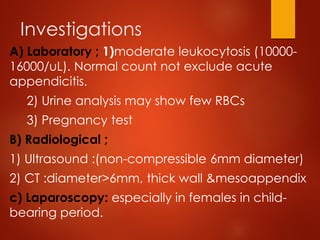 Comprehensive Overview of Acute Appendicitis and Appendix Neoplasms ...