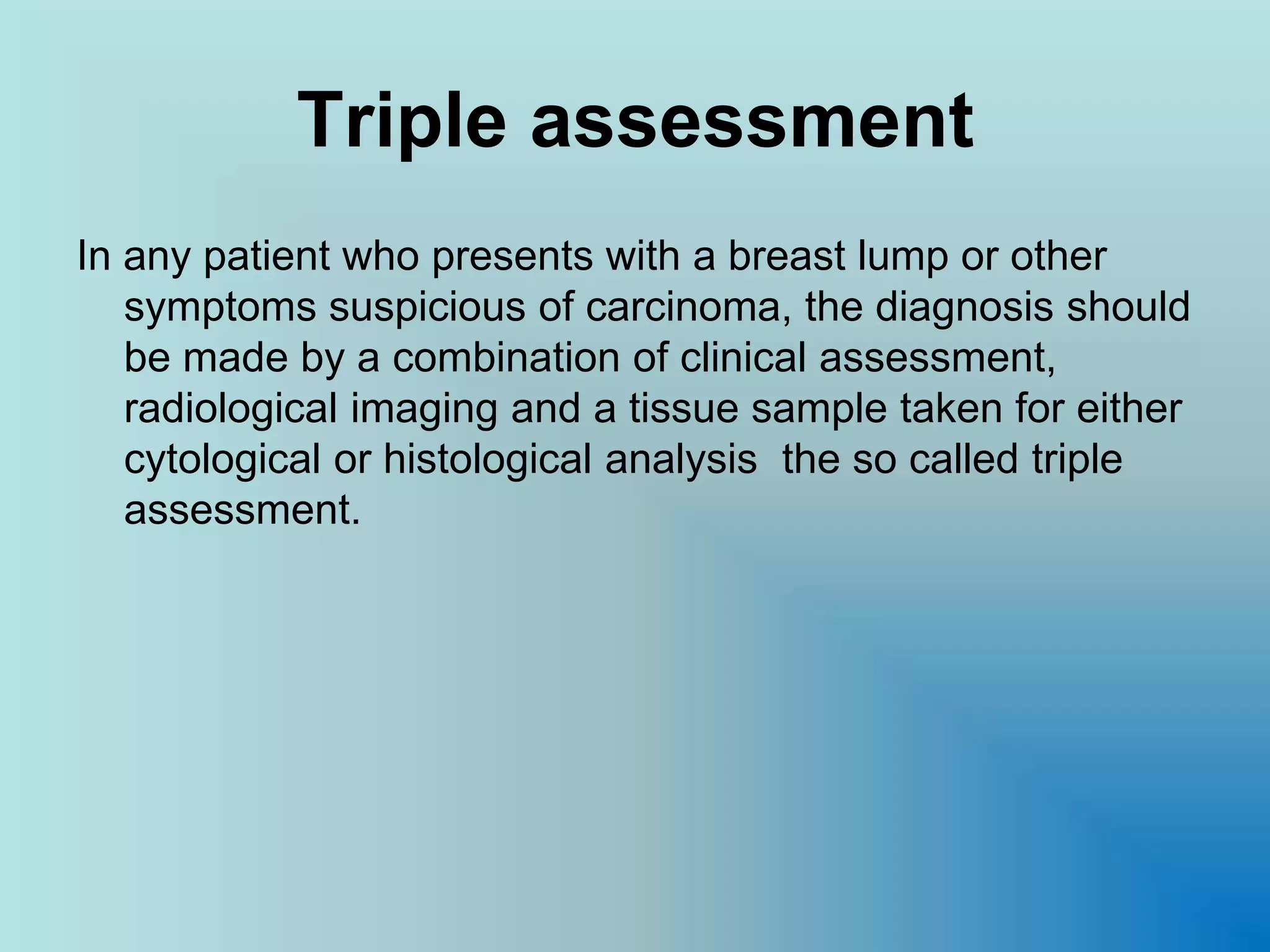 Diseases of the breast | PPT