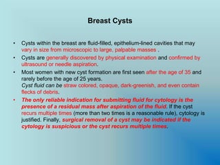 Diseases of the breast | PPT