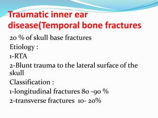 Diseases of the inner ear | PPTX