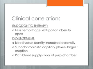 Diseases of the pulp:Part 1- Development, Physiology, Histology of ...