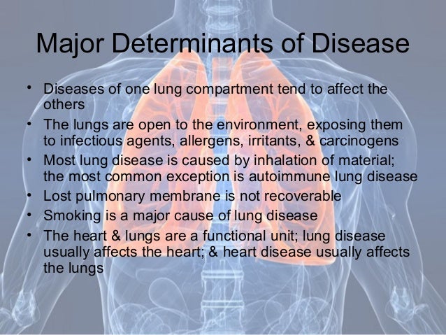 Diseases of the respiratory system