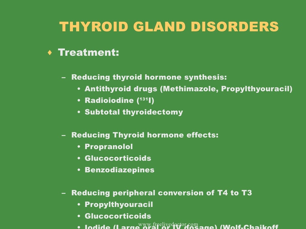 Diseases of thyroid gland