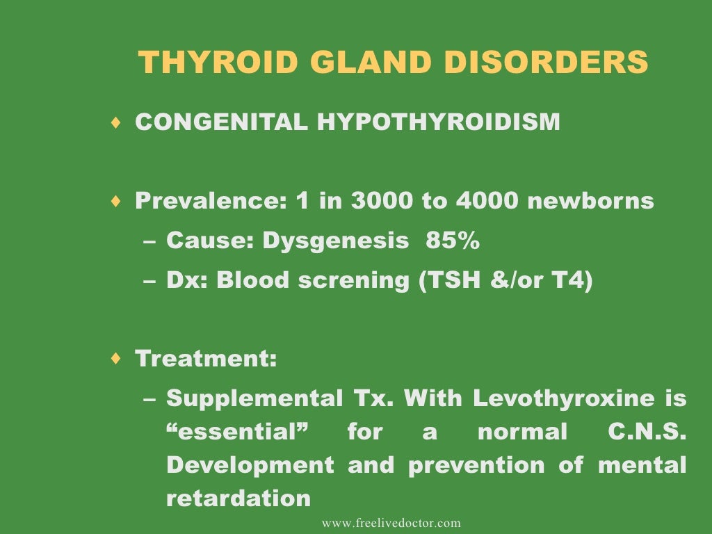 Diseases of thyroid gland
