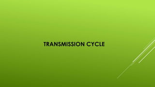 Disease transmission and cycle