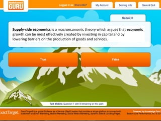 Supply-side economics is a macroeconomic theory which argues that economic
growth can be most effectively created by investing in capital and by 
lowering barriers on the production of goods and services.
 