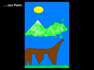 …  con Paint 