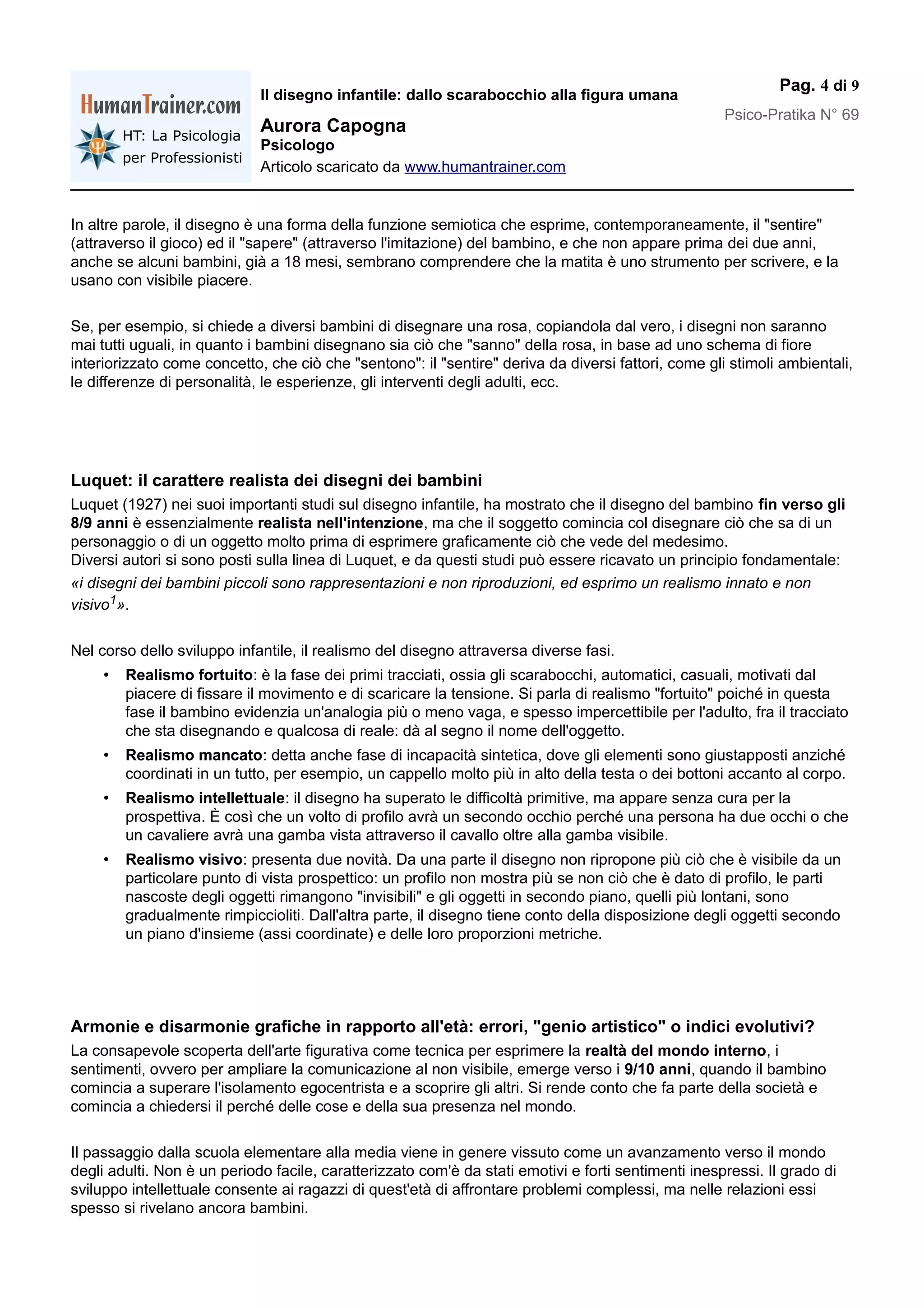 cio che appare alla vista