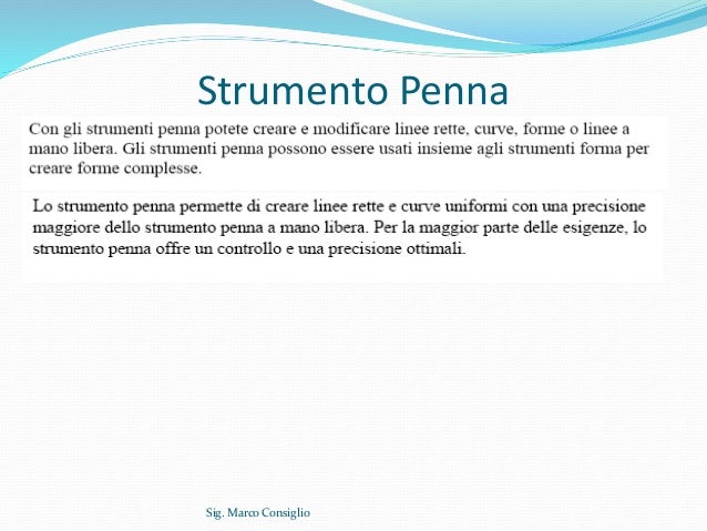 Corso Di Disegno Vettoriale Con Photoshop