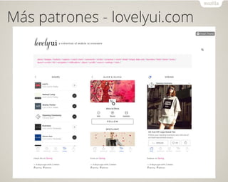 Más patrones - lovelyui.com
 