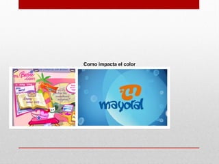Como impacta el color
 